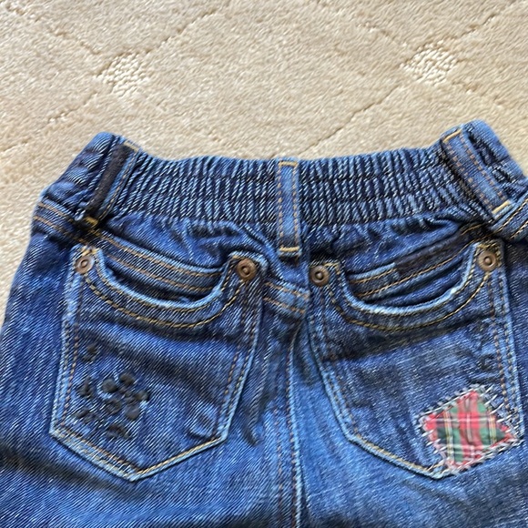 Ralph Lauren Girls Patchwork Skinny Jeans - Picture 7 of 8